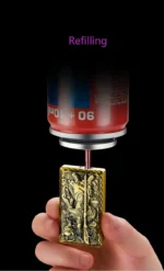KungFu lighter with martial arts design refill