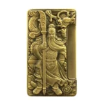 KungFu Lighter – Engraved Warrior Dual Jet Flame Torch Lighter - Image 5