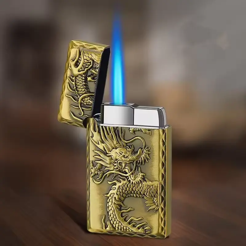 Dragon Torch Lighter showing full dragon body design