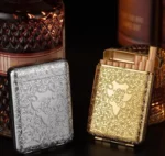 Cigarette Storage Case – Retro Engraved Metal Cigarette Case
