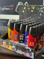 Rocker Arm Windproof Gas Lighter (Pack of 5) - Image 2