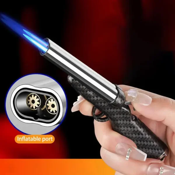 Jet Flame Double Barrel Rifle Lighter - Image 8