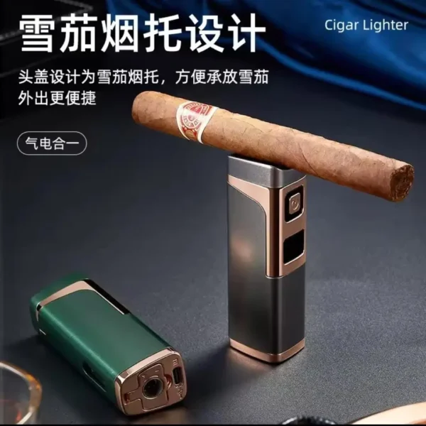 Gas & Electric Portable Cigar Lighter - Image 7