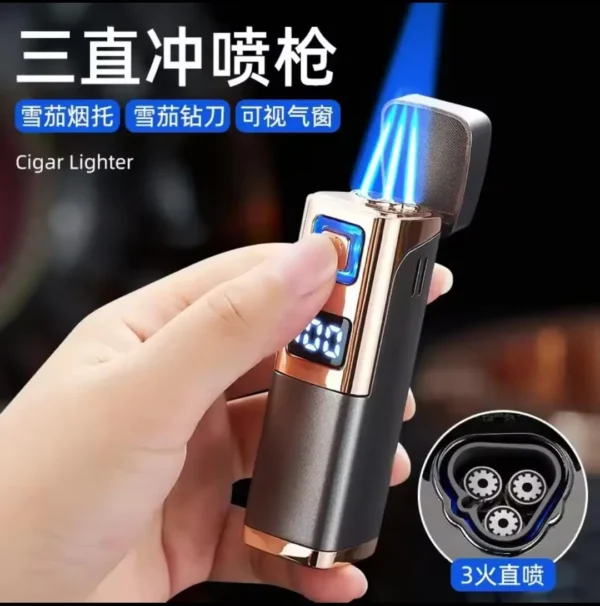 Gas & Electric Portable Cigar Lighter - Image 5