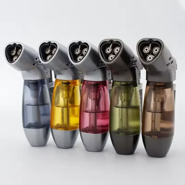 Mini Triple Torch Jet Flame Lighter - Image 2