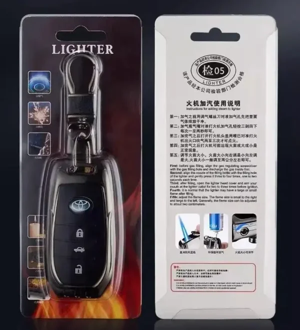 Car Keychain Windproof Lighter - Image 6