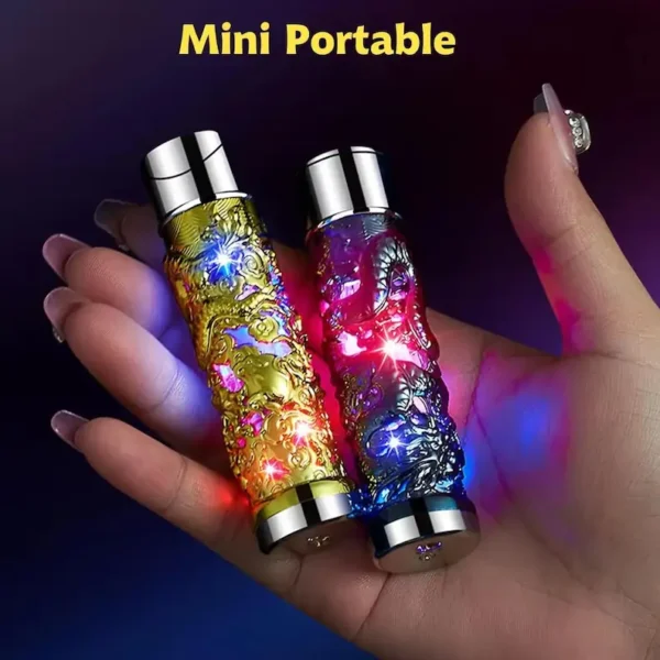 Dragon Design Red Flame Lighter - Image 10