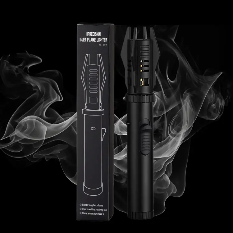 Inflatable Windproof Turbo Torch Gas Lighter