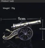 Antique Artillery Cannon Lighter weight and size feature
