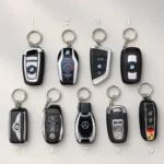 Full view of the Car Key Shape Jet Flame Lighters available in design